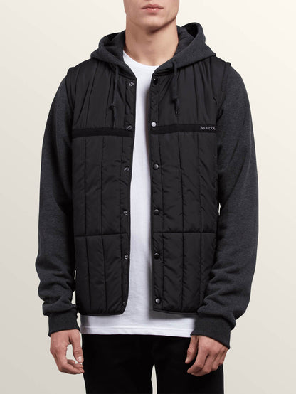 Veste Stripester Puffer - Black