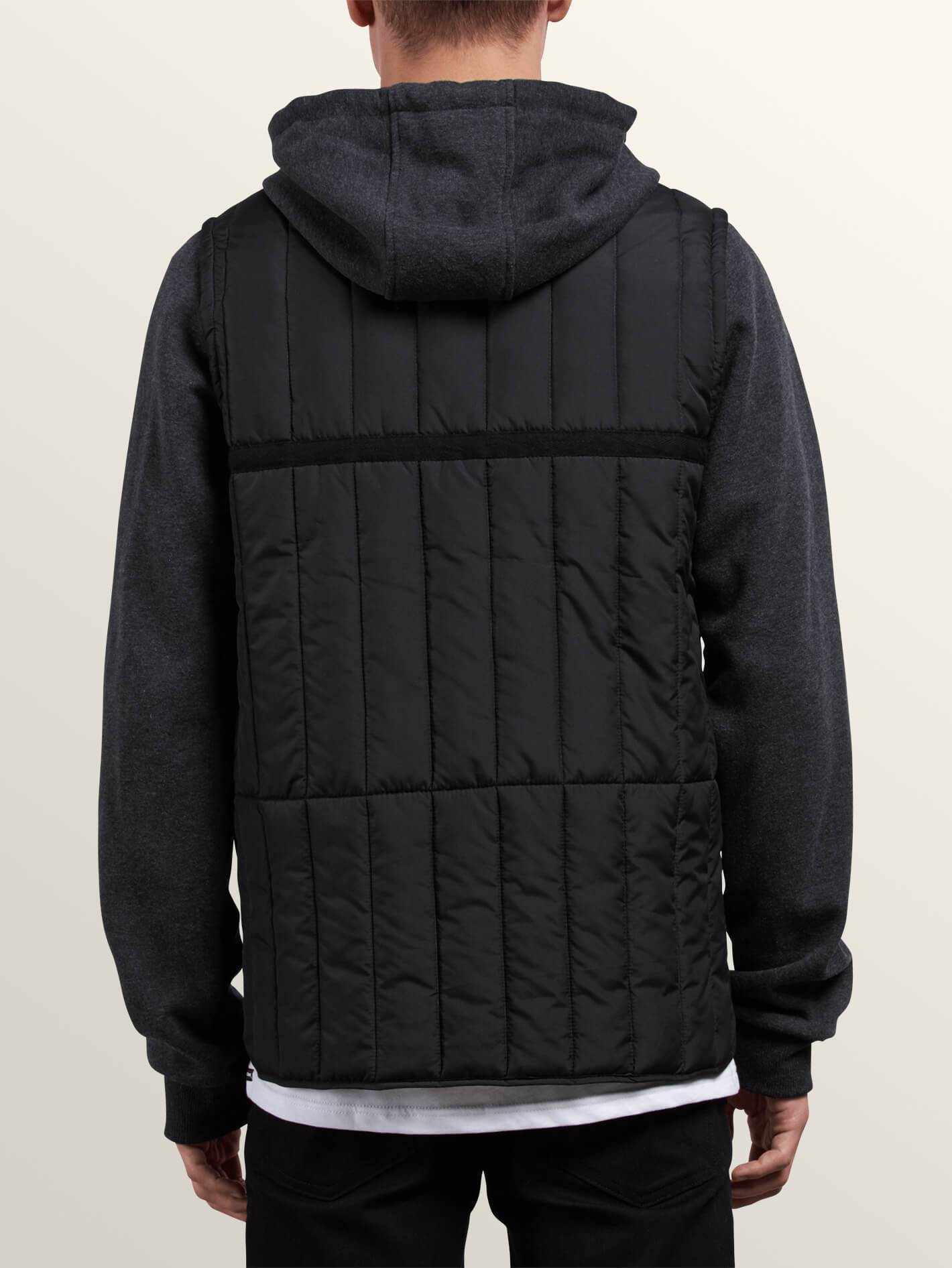 Veste Stripester Puffer - Black