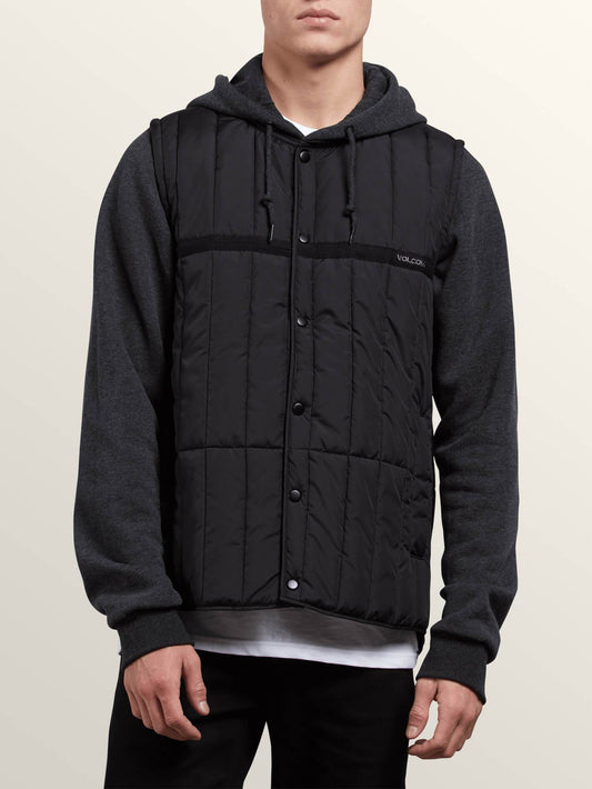 Veste Stripester Puffer - Black