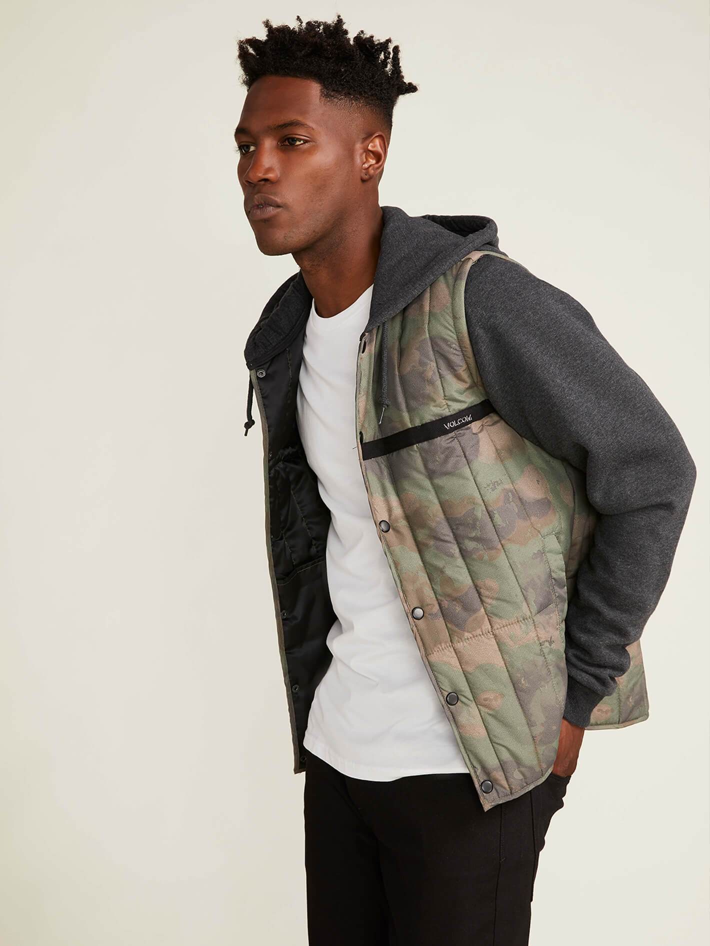 Veste Stripester Puffer - Camouflage