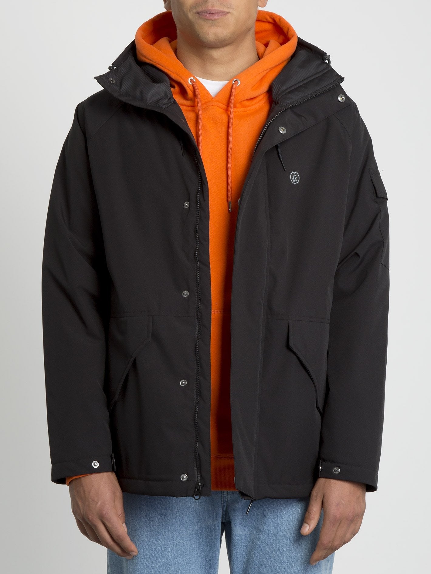 Synthwave 5K Jacket - Black