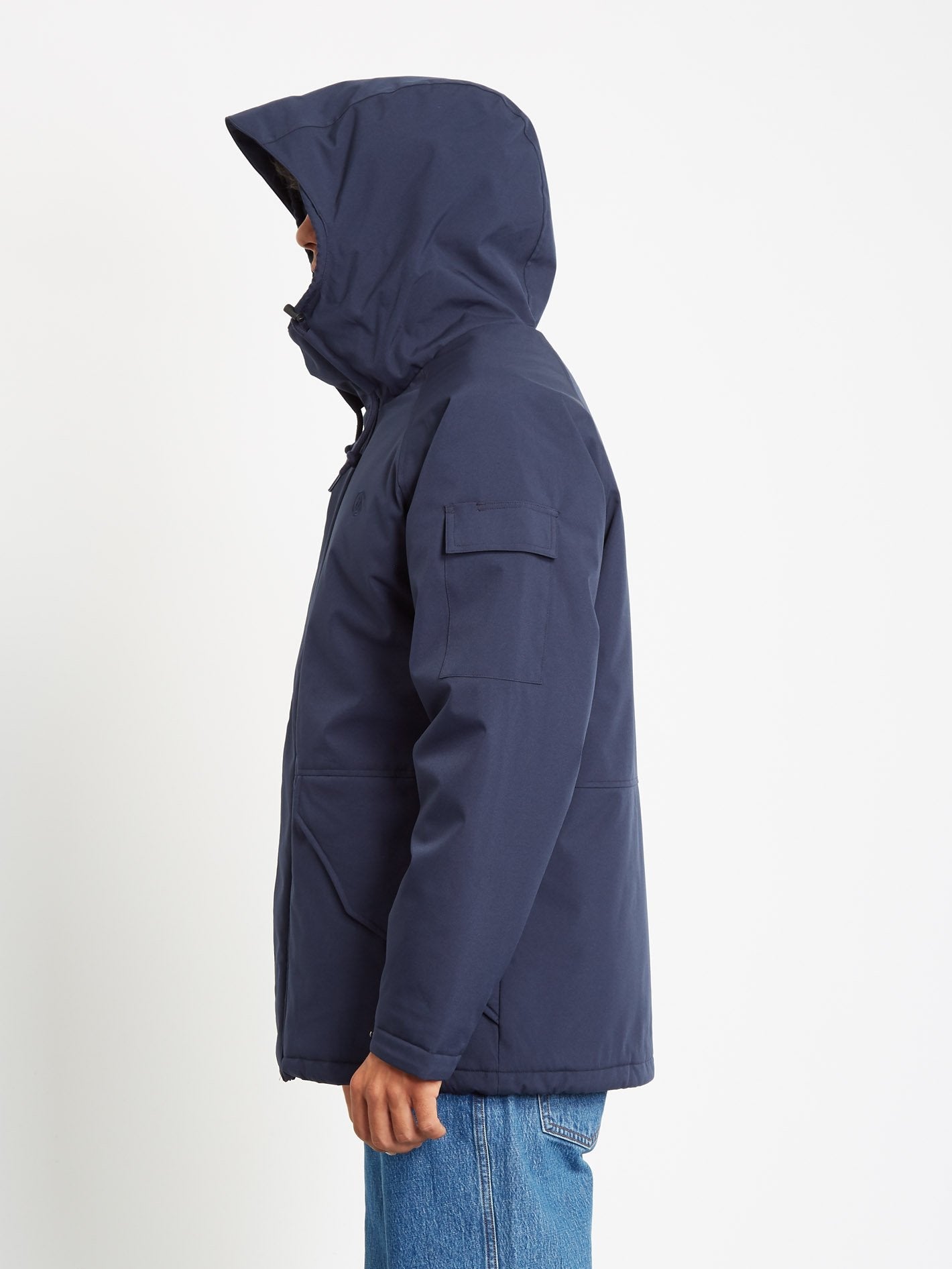 Synthwave Jacke - MARINEBLAU