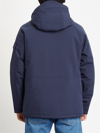 Synthwave Jacke - MARINEBLAU