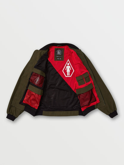 Volcom X Girl Skateboards Jacket - BROLIVE