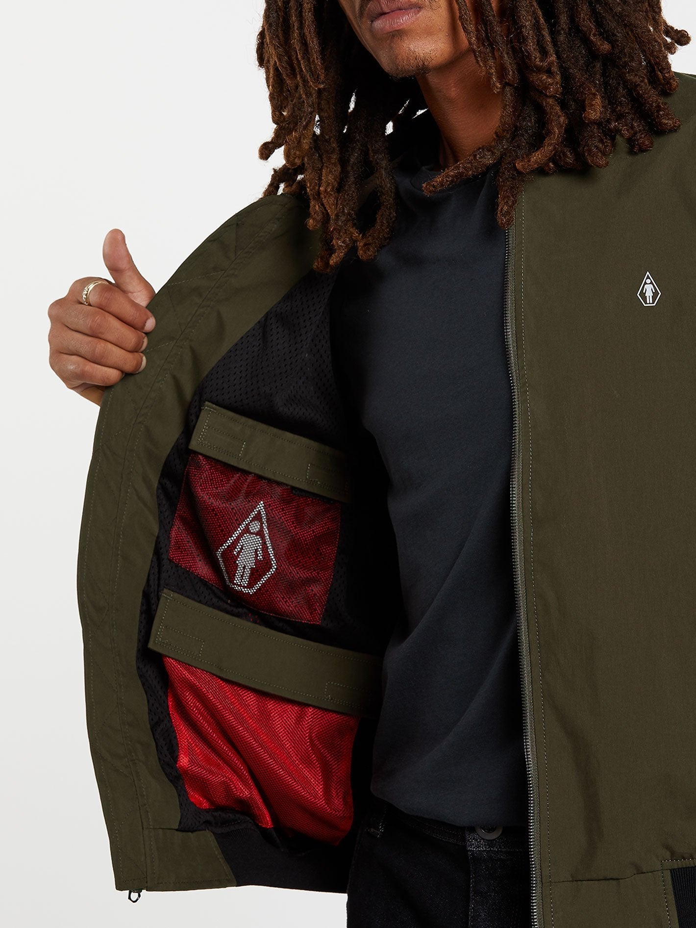 Volcom X Girl Skateboards Jacket - BROLIVE
