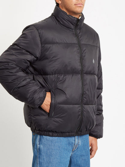 Volcom X Girl Puffjacke – SCHWARZ