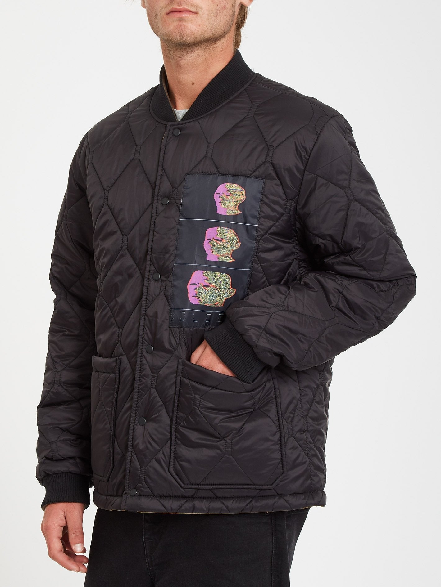 Lookster Jacket - BLACK COMBO