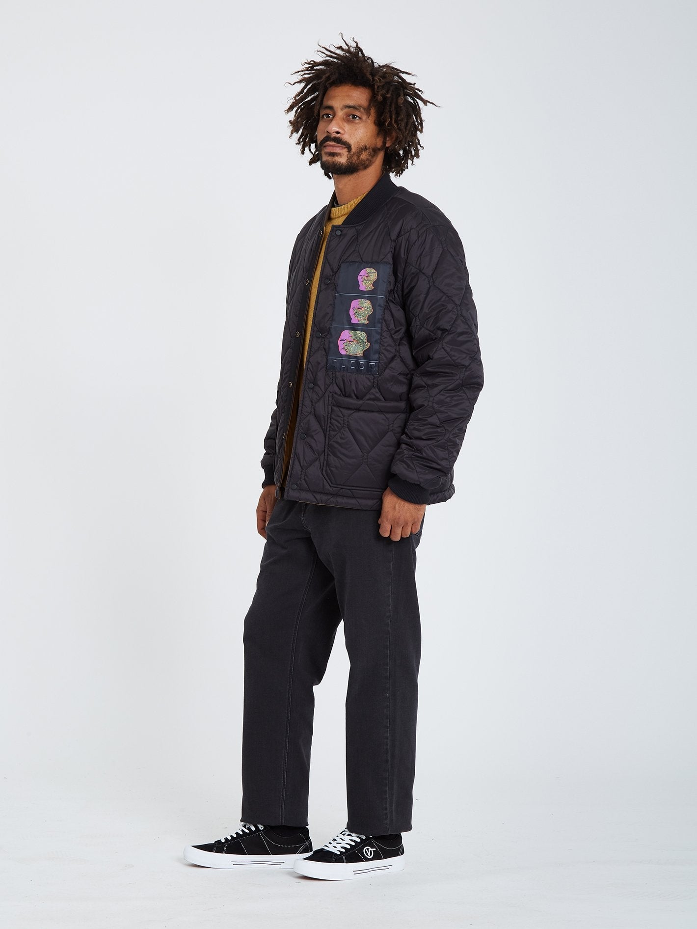 Lookster Jacket - BLACK COMBO