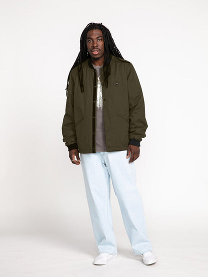 Lookster Jacket (Reversible) - SERVICE GREEN