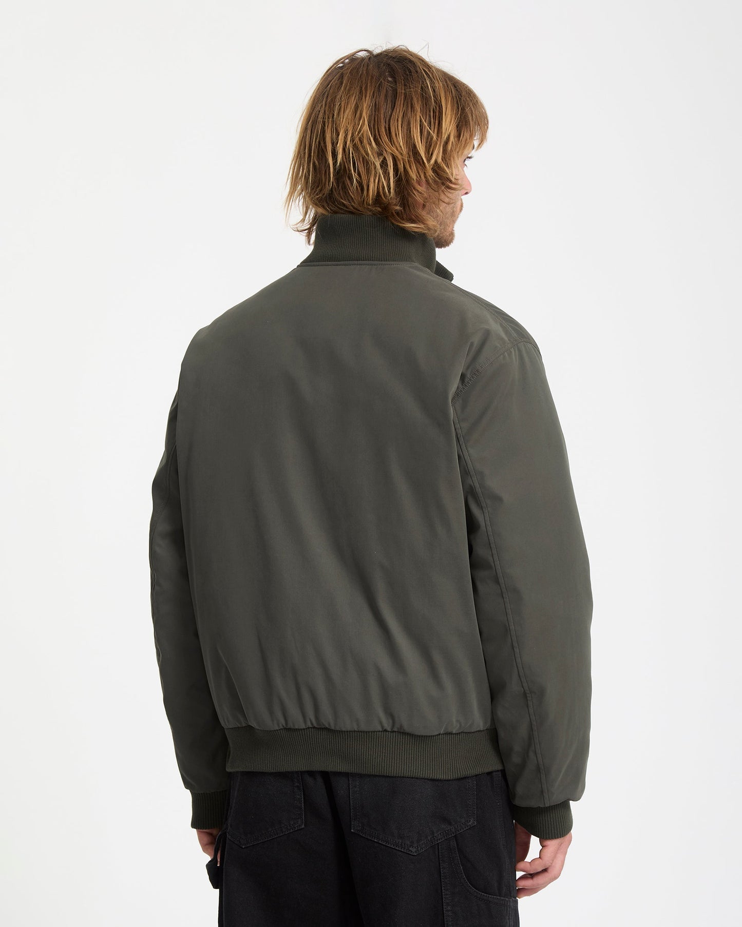 Damerman Bomberjacke - Rinsed Black