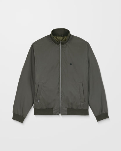Damerman Bomberjacke - Rinsed Black
