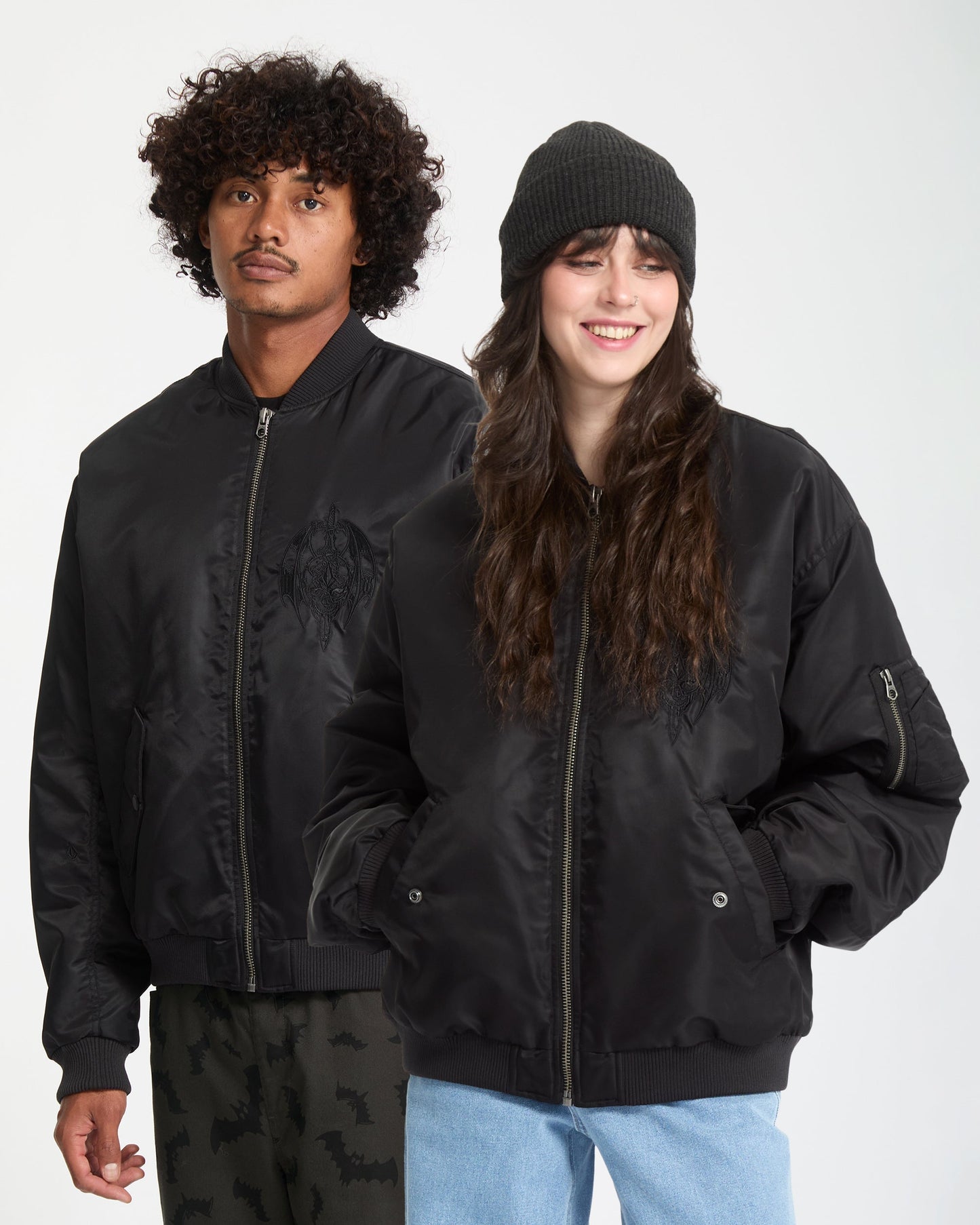 Veste Bomber Skullarstone - Black