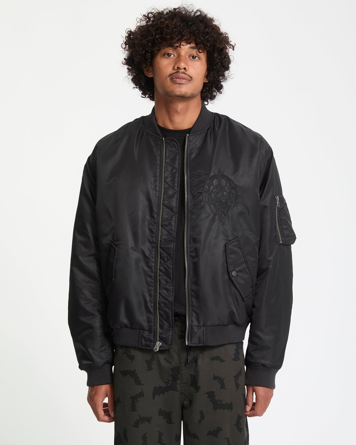 Veste Bomber Skullarstone - Black