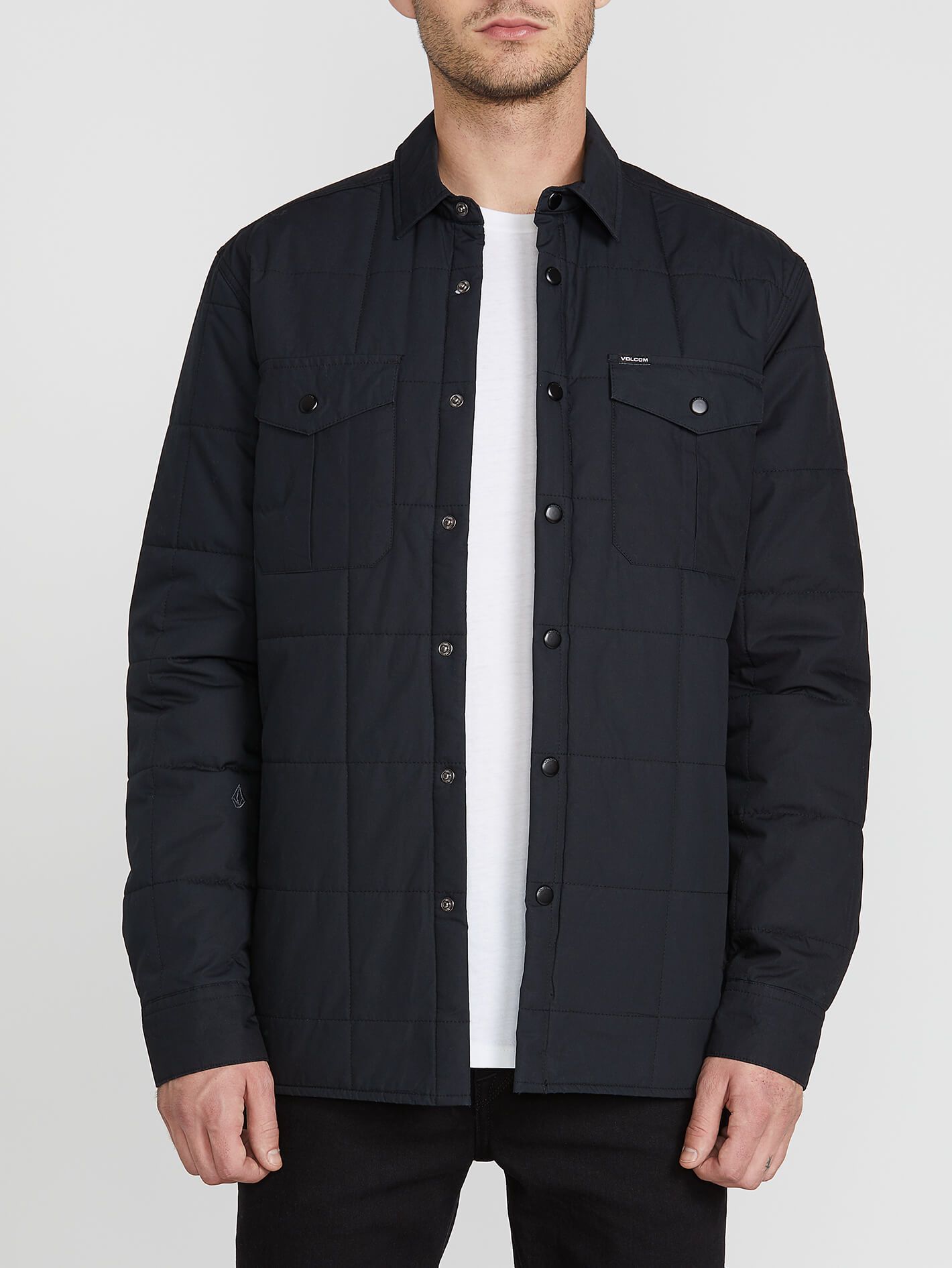 Larkin Quilted Jacket - BLACK