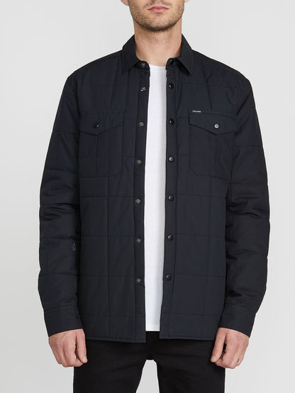 Larkin Quilted Jacket - BLACK