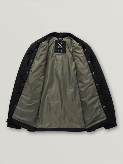 Larkin Quilted Jacket - BLACK