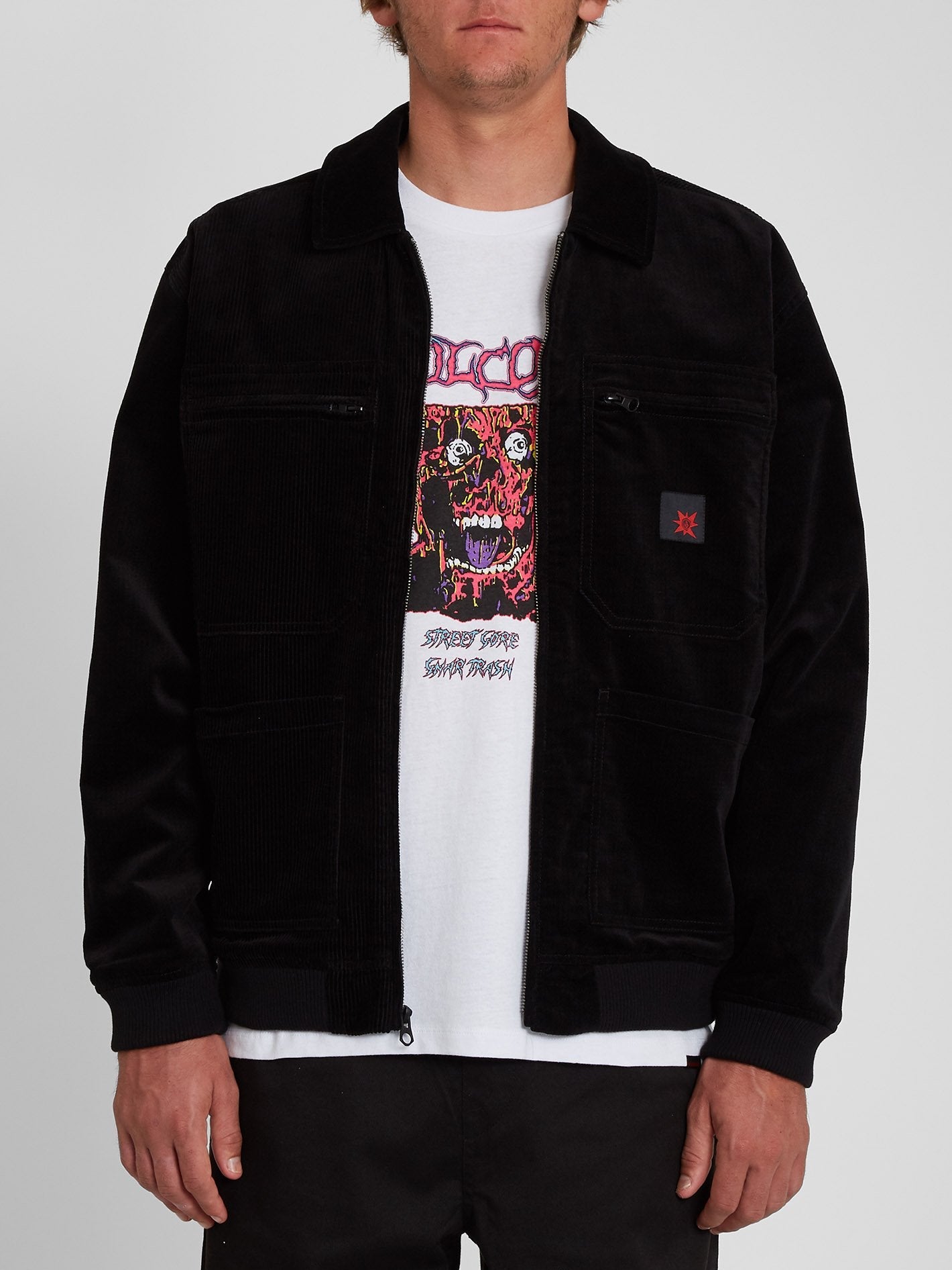 Averted Visions Jacke – SCHWARZ