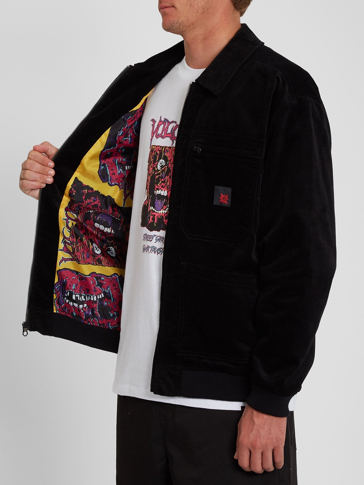 Averted Visions Jacke – SCHWARZ