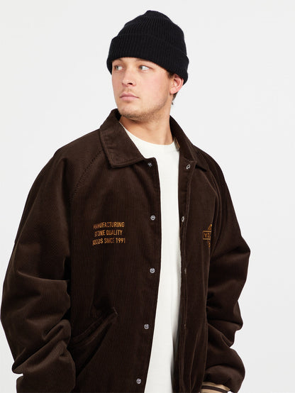 Majority Jacke - DUNKELBRAUN