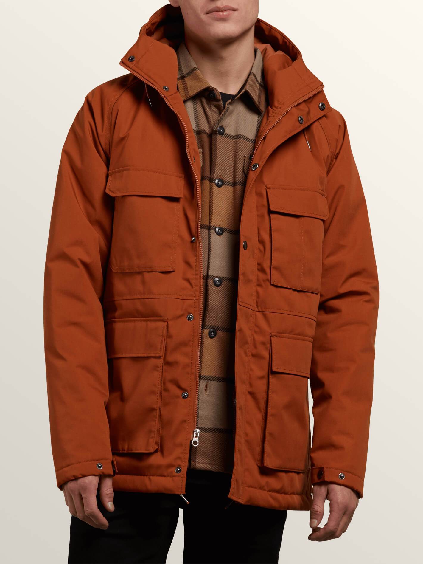 Renton Winterjacke - Haselnuss