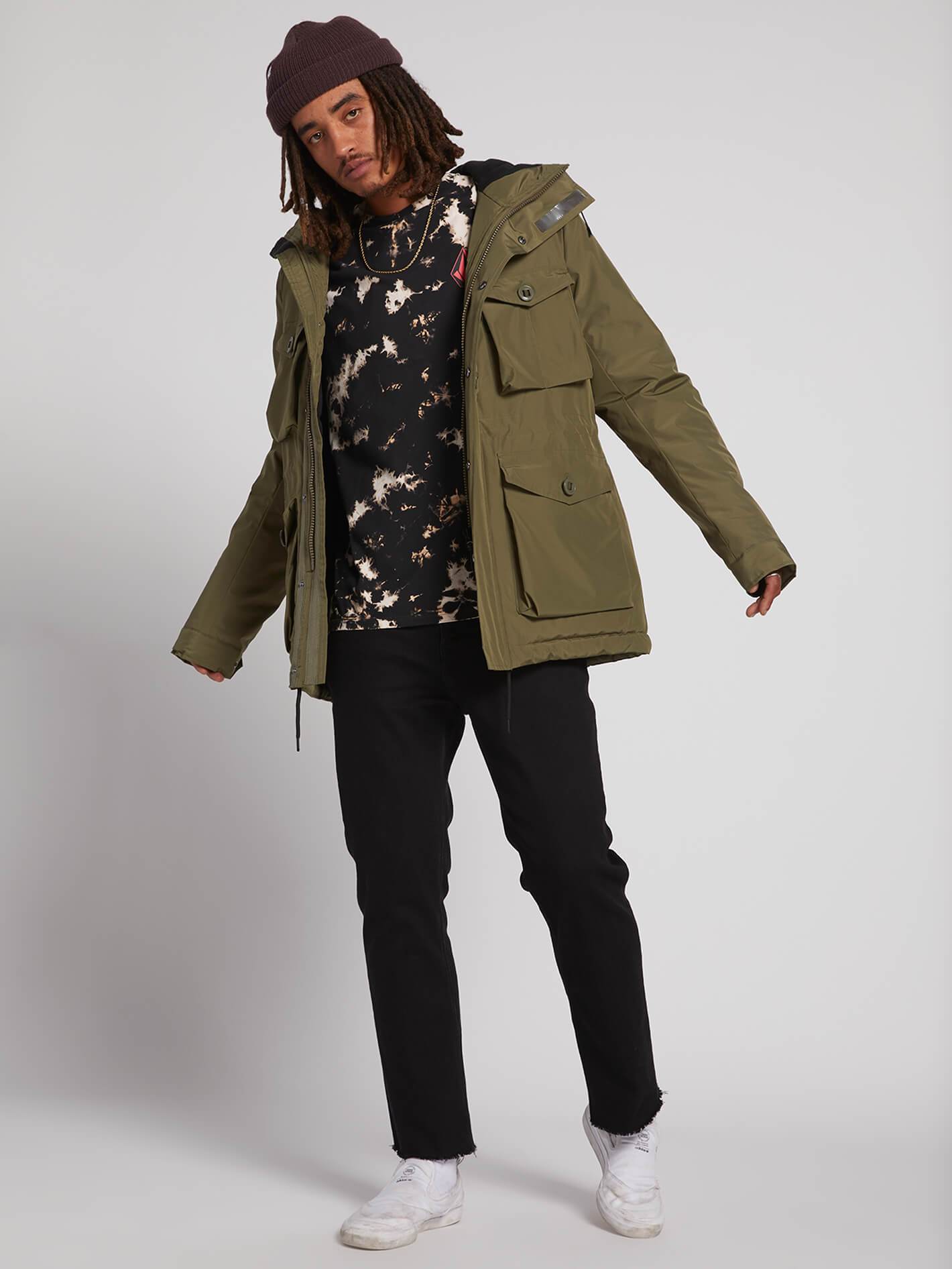 Hawstone 5K Jacket - Army Green Combo
