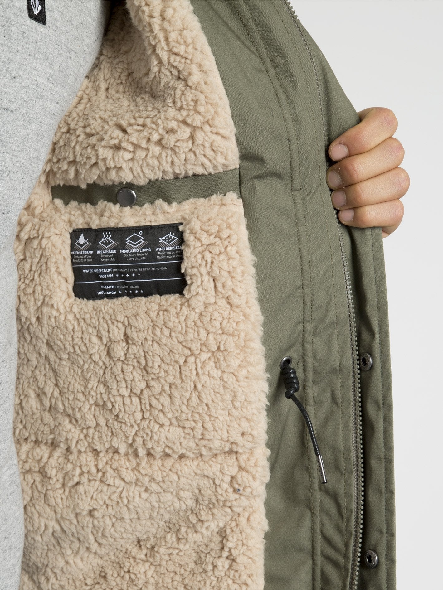 Veste Lidward 5K - Army Green Combo