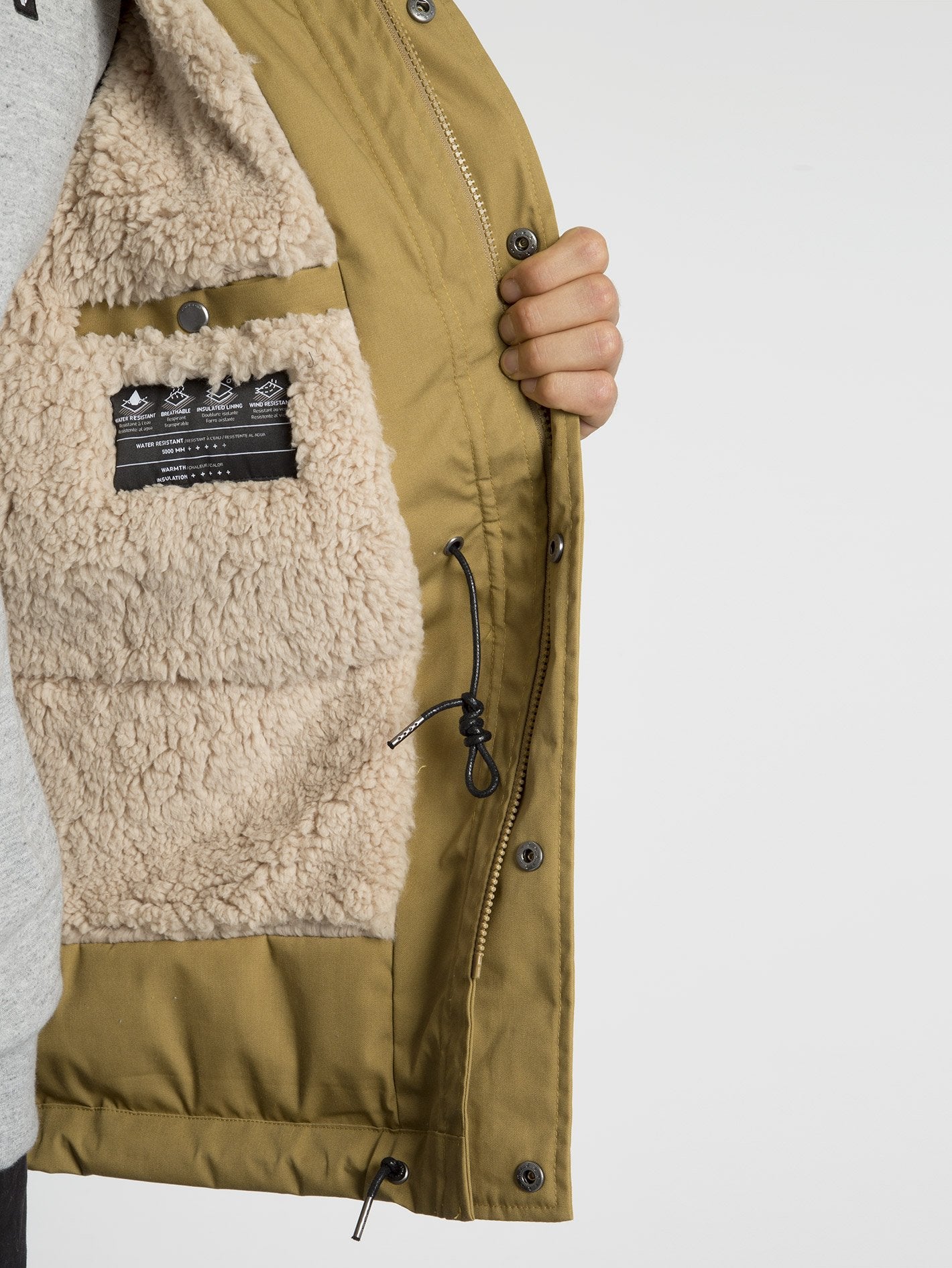 Veste Lidward 5K - Dark Khaki