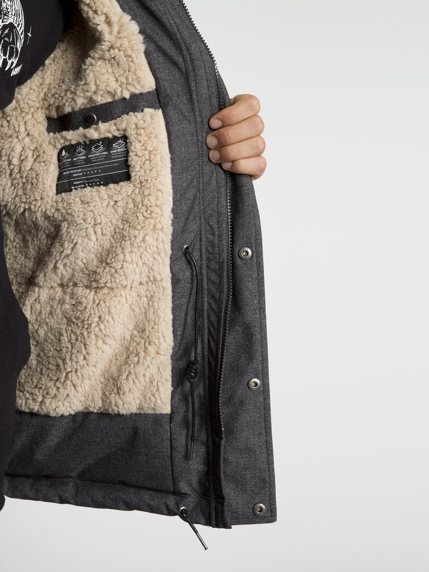 Lidward 5K Jacket - Heather Black