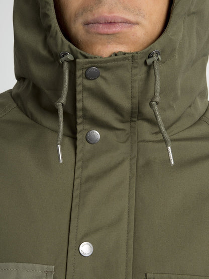 Renton Winter 5K Jacket - Army Green Combo