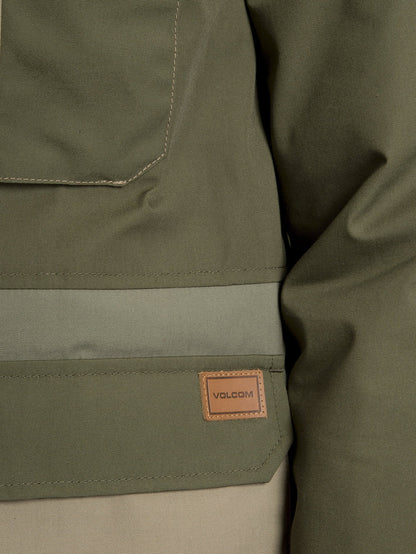 Renton Winter 5K Jacket - Army Green Combo