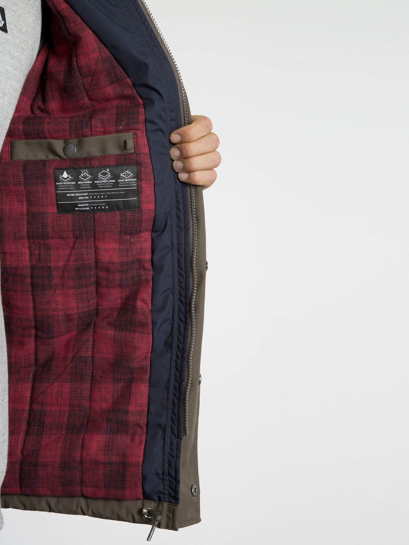 Veste Renton Winter 5K - Major Brown