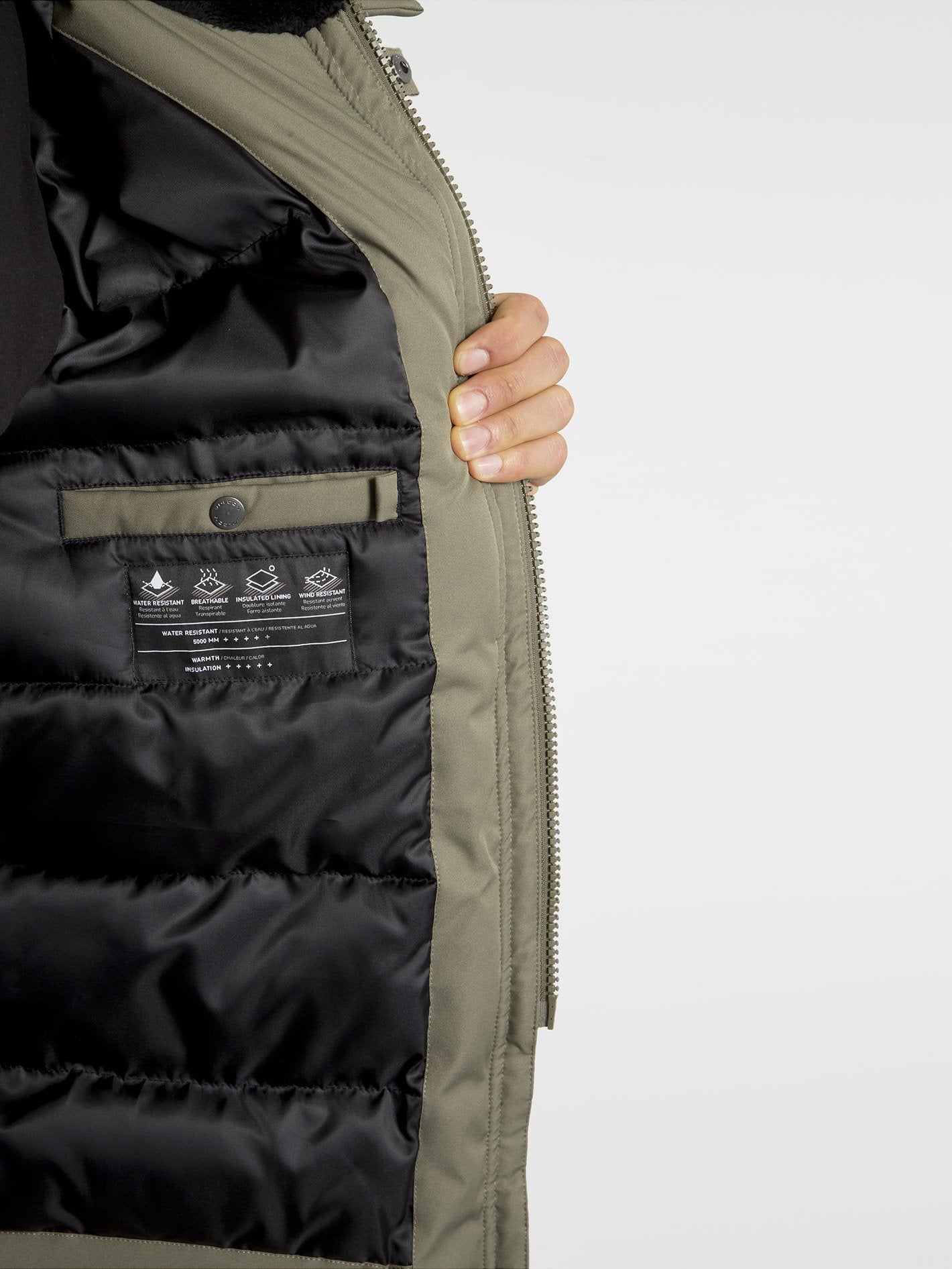 Veste Interzone 5K - Army Green Combo
