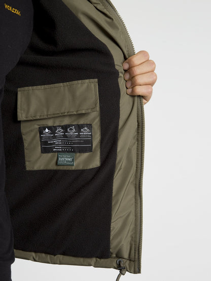 Artic Loon 5K Jacke – Armeegrün-Kombination