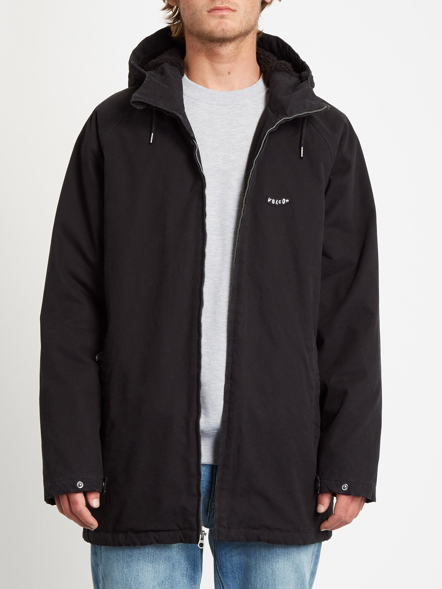 Volster Parka Jacke – SCHWARZ