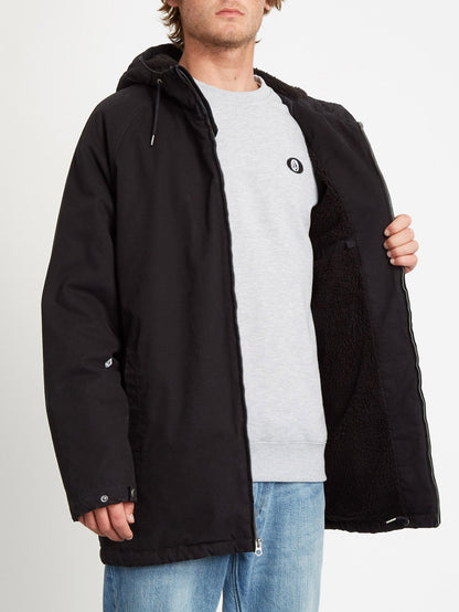 Volster Parka Jacke – SCHWARZ