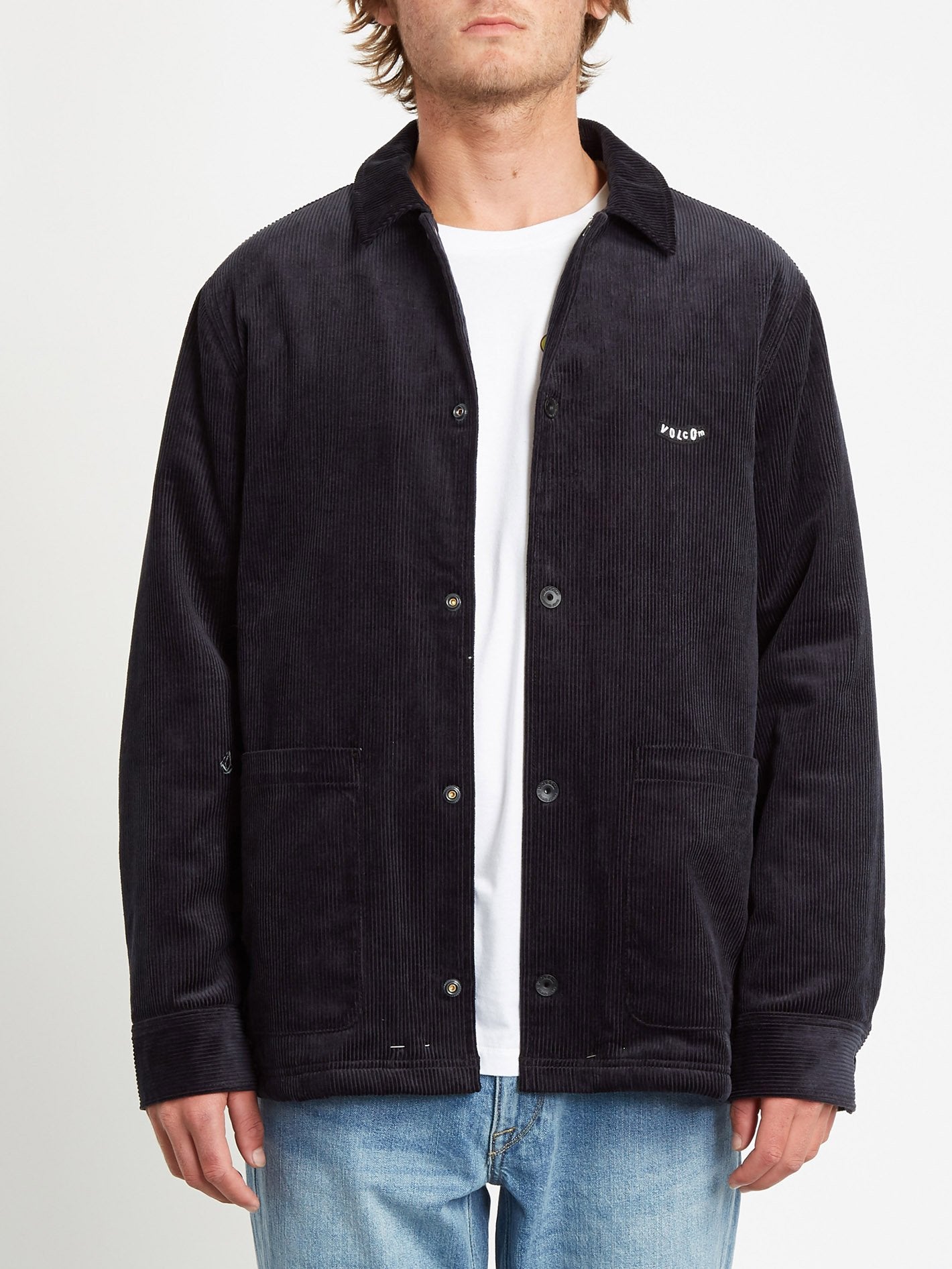 Benvord Jacket with Sherpa Lining - BLACK