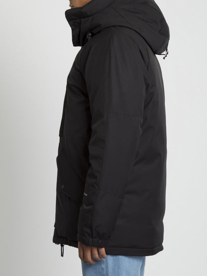 Interzone Parka-Jacke – SCHWARZ