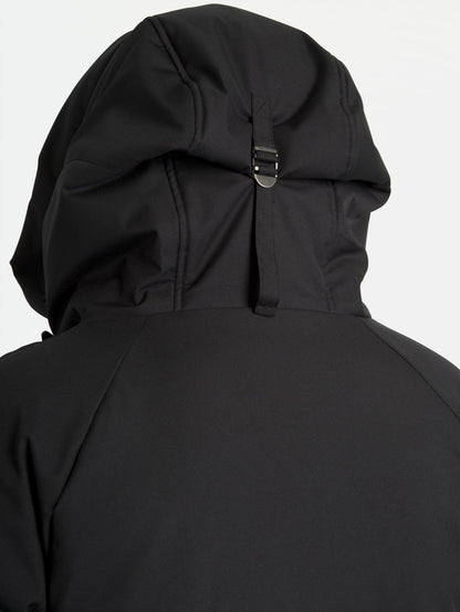 Interzone Parka-Jacke – SCHWARZ