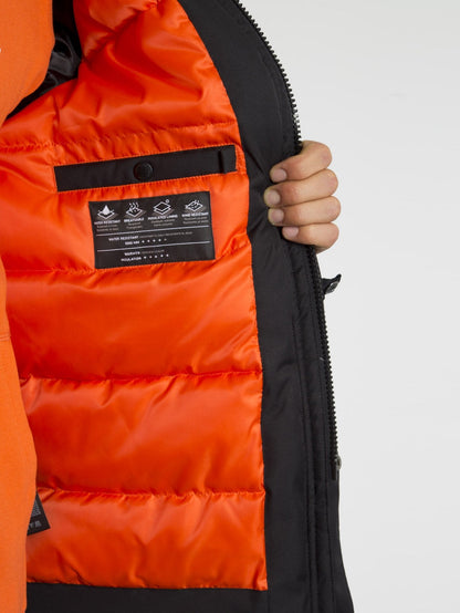 Interzone Parka-Jacke – SCHWARZ