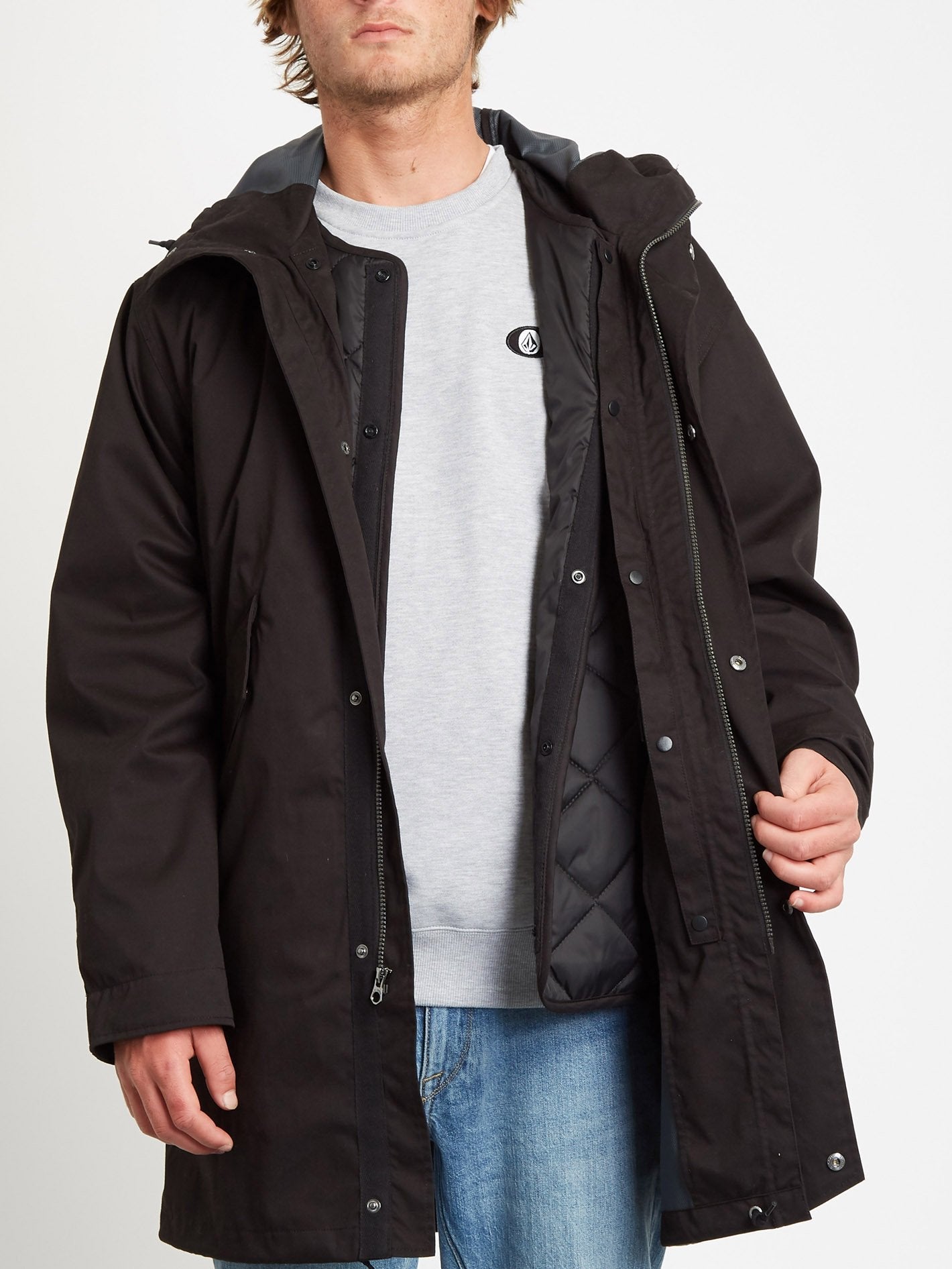 Wallstone Jacket (3 in 1) - BLACK