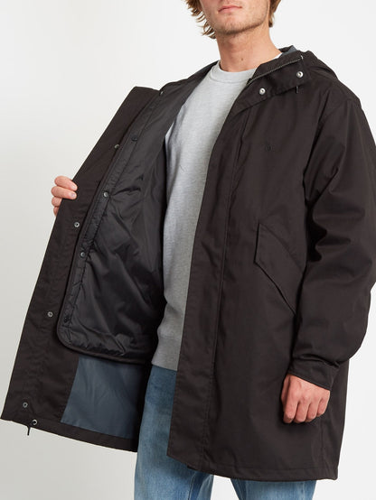 Wallstone Jacket (3 in 1) - BLACK