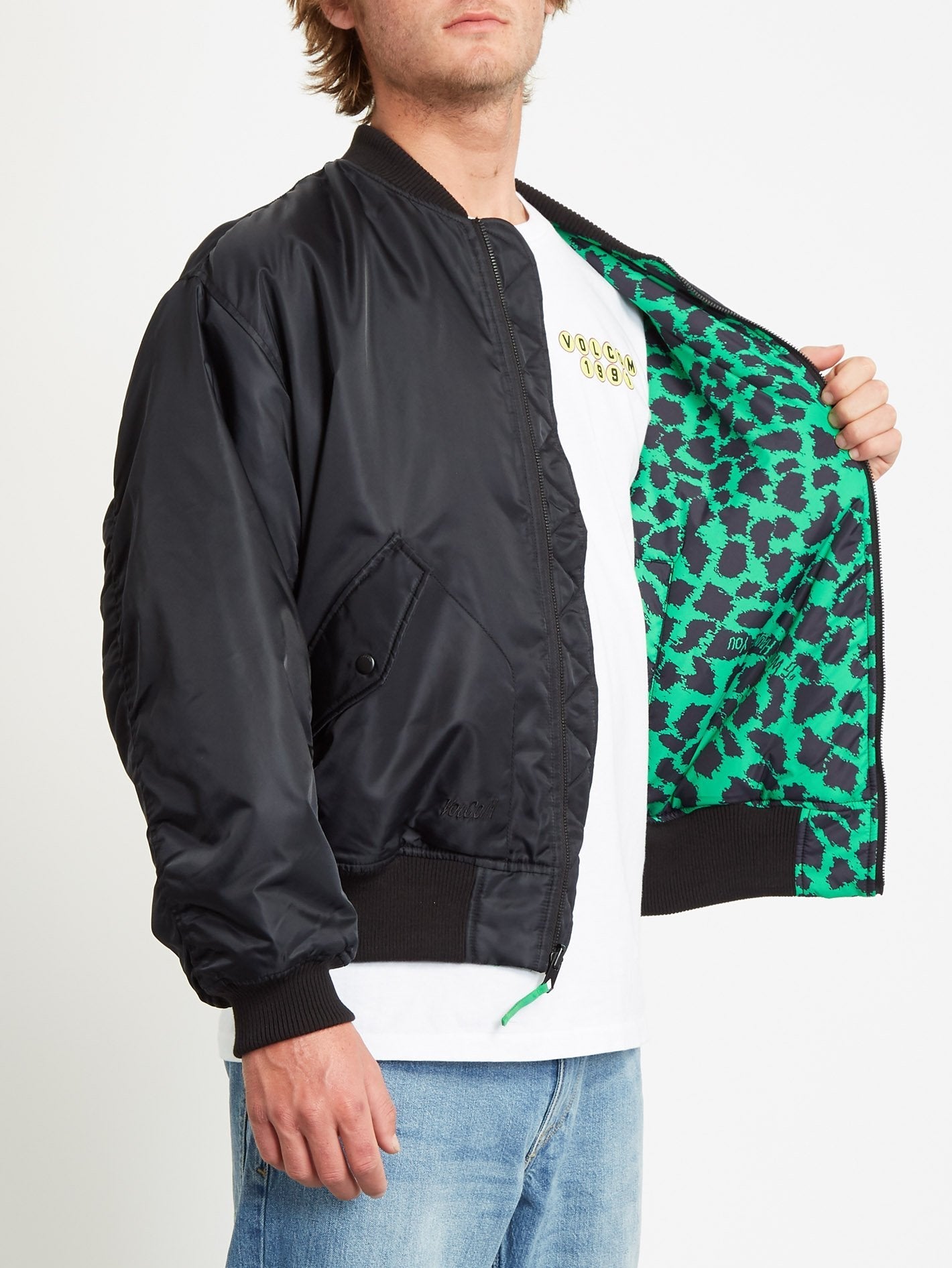 Greenfuzz Jacke - SCHWARZ