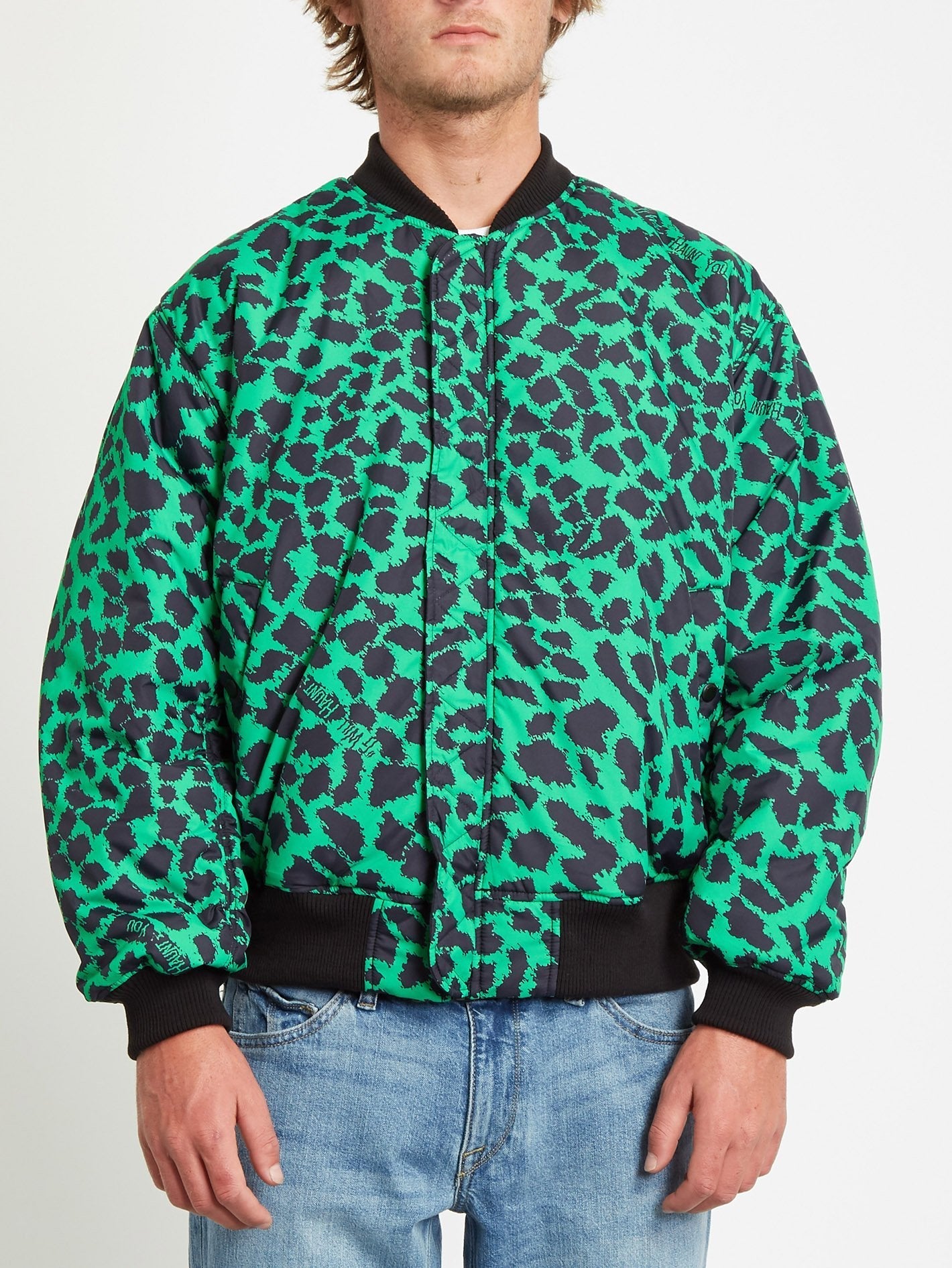 Greenfuzz Jacke - SCHWARZ