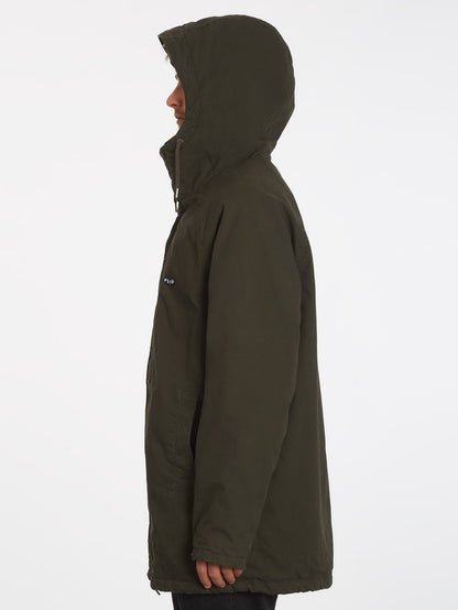 Volster Ii Jacke – RINSED BLACK