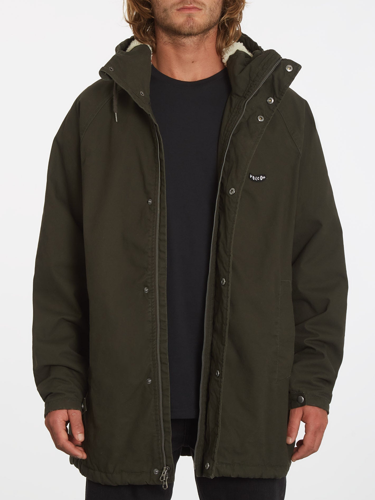 Volster Ii Jacke – RINSED BLACK