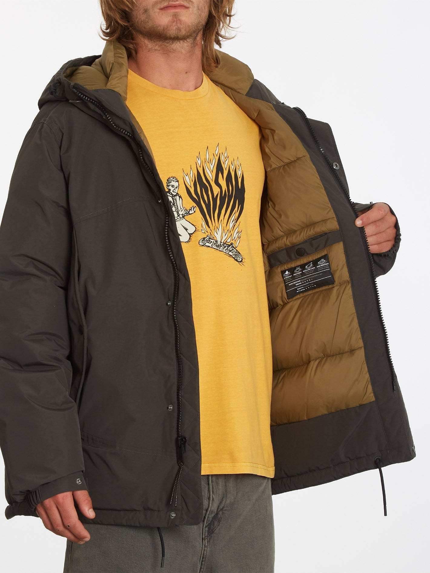Million Miles Jacke - RINSED BLACK