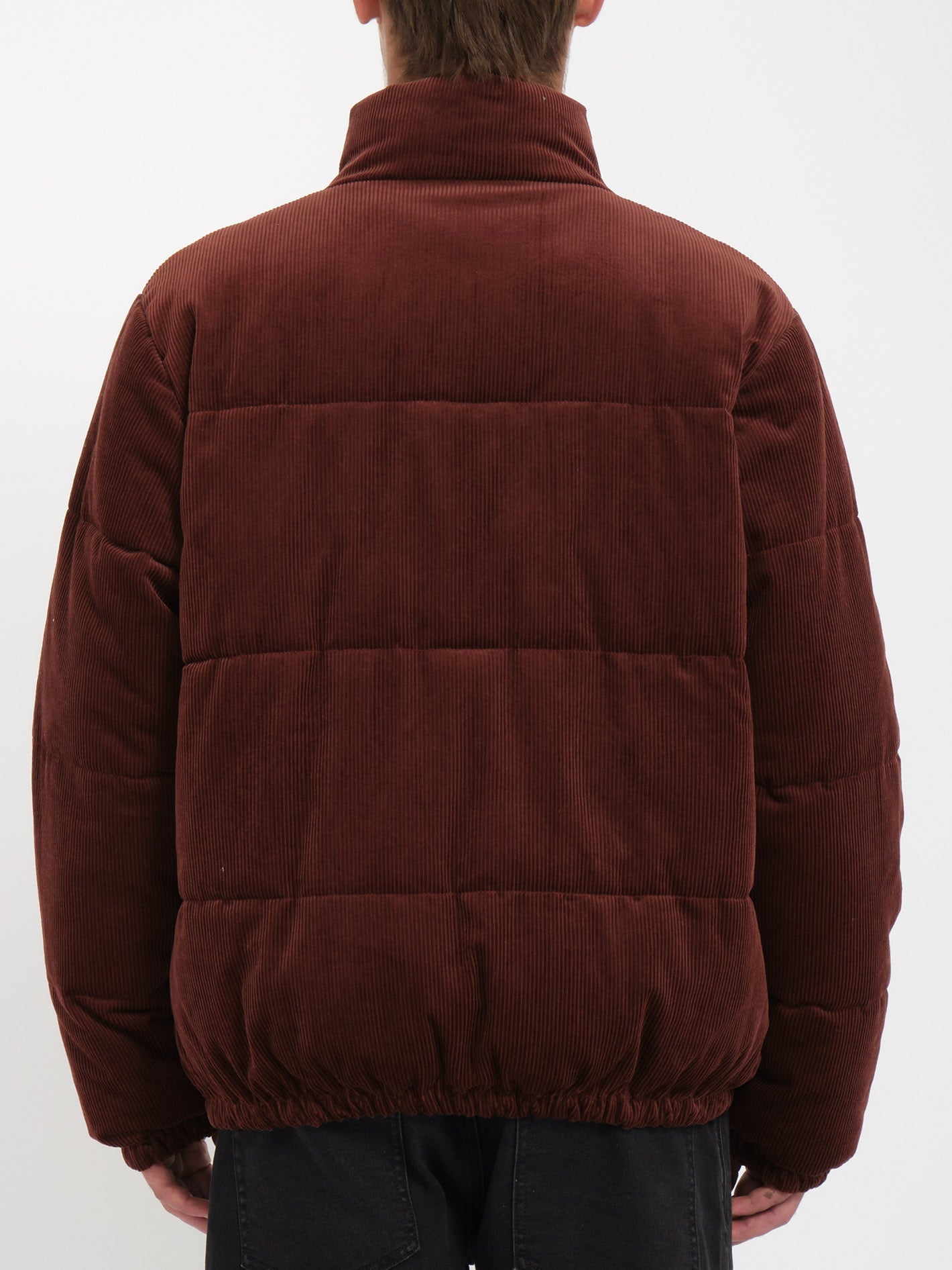 Veste Doudoune Côtelée Walltz (Réversible) - BITTER CHOCOLATE