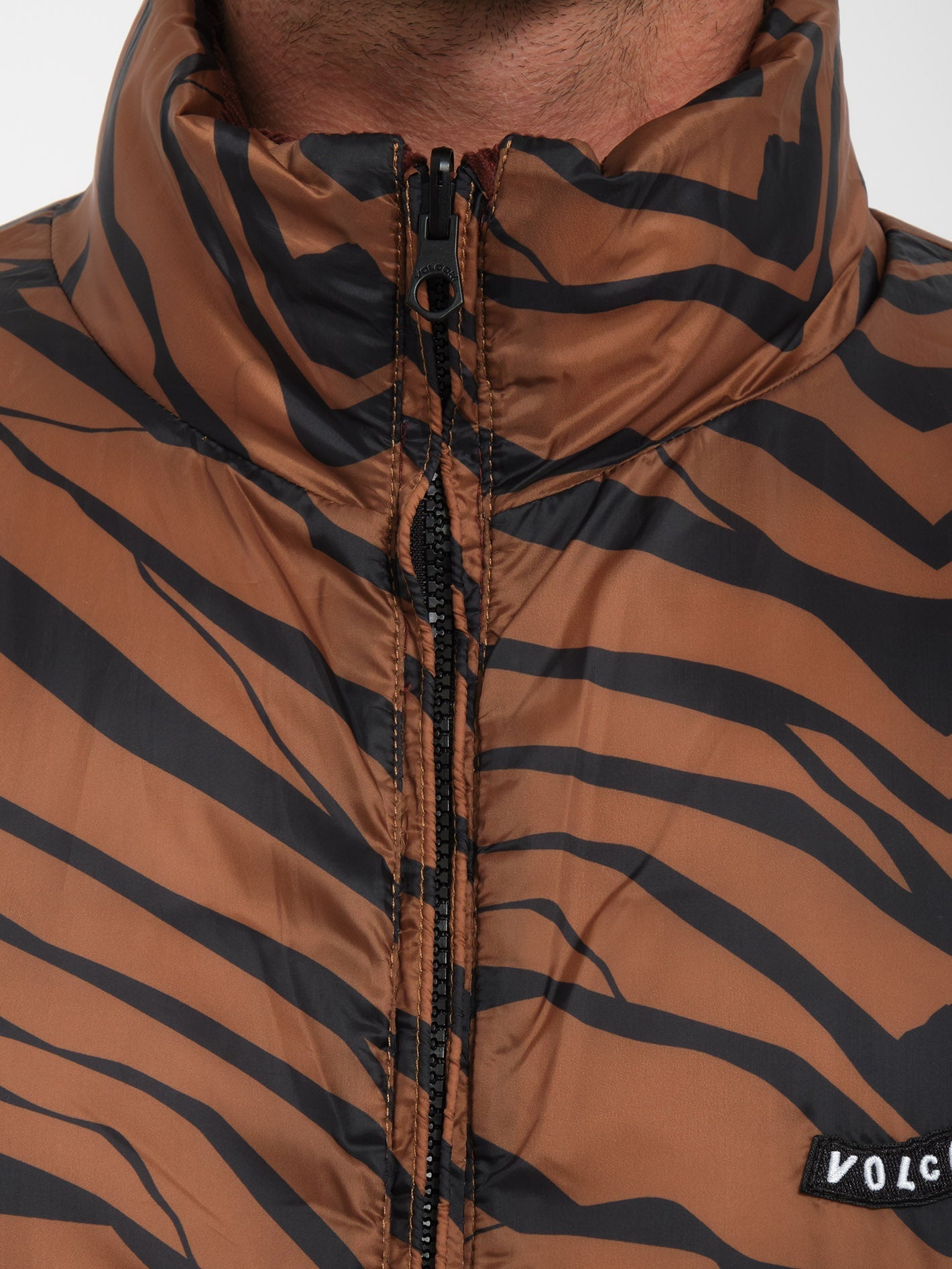 Veste Doudoune Côtelée Walltz (Réversible) - BITTER CHOCOLATE