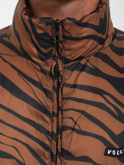 Veste Doudoune Côtelée Walltz (Réversible) - BITTER CHOCOLATE