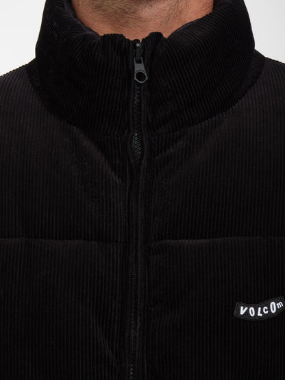 Max Sherman Down Jacket (Reversible) - BLACK